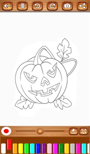 Halloween Coloring Book For Kids