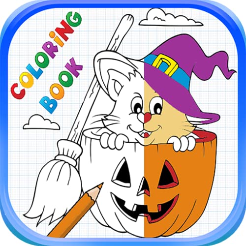 Halloween Coloring Book For Kids