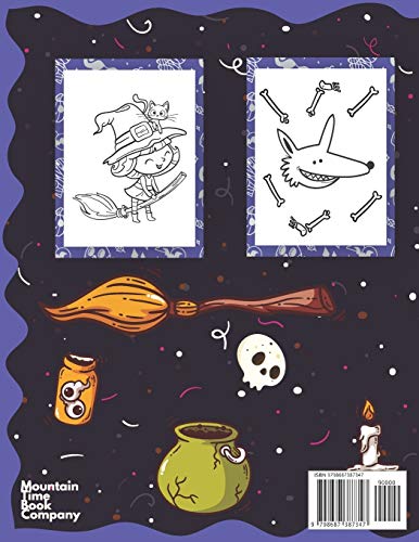 Halloween Coloring BOOk For Kids Ages 4-8: Volume I - Cute Coloring Book for Toddlers and Kids: 1 (Halloween Books For Kids)