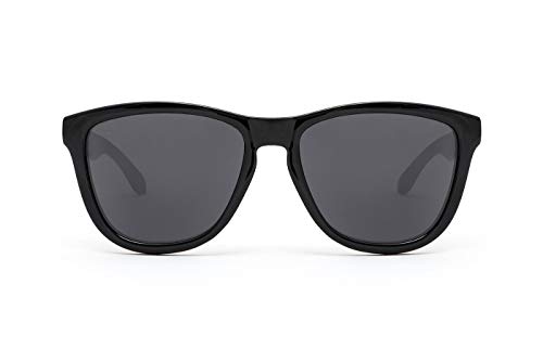 HAWKERS Gafas de Sol ONE Diamond Black, para Hombre y Mujer, con Montura Negra Brillante y Lente Oscura, Protección UV400