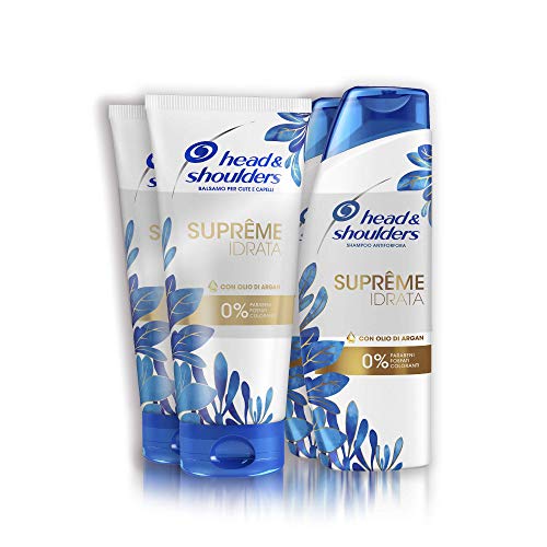 Head & Shoulders - Champú y acondicionador anticaspa Suprême Idrata (hidratante)