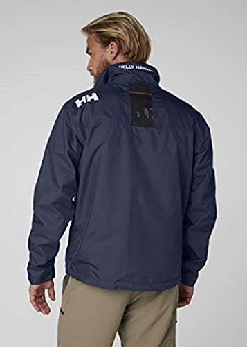 Helly Hansen Crew Midlayer Chaqueta deportiva impermeable, Hombre, Azul (Azul Navy 597), XXL