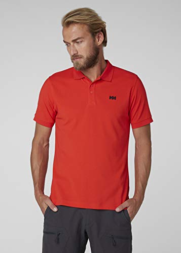 Helly Hansen Driftline Polo Camiseta tipo polo de manga corta con tejido de secado rápido y logo HH en el pecho en el pecho