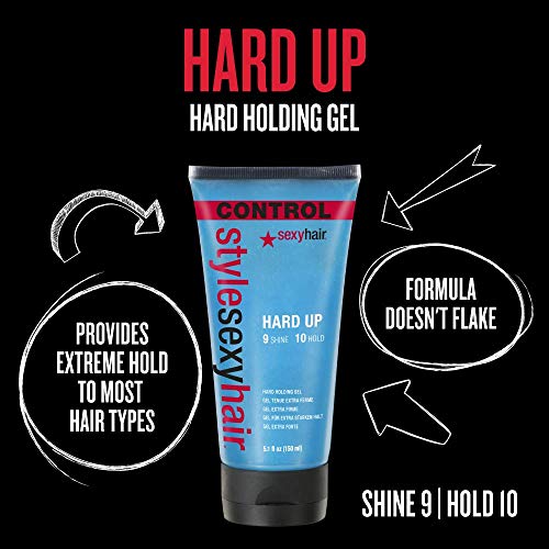 Henkel Hard Up Hard Holding - gel para el cabello (Unisex, Fijación, Apply to damp or dry hair and style. Use to sculpt, mold and form hair into place.)