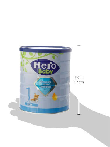 Hero Baby 1 - Leche de Inicio en Polvo para Bebés hasta los 6 Meses - 800g