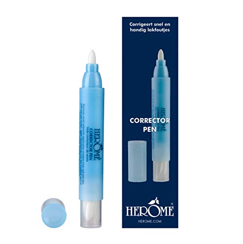 Herome Bolígrafo corrector para esmalte de uñas (Corrector Pen) - 1pcs. - los defectos de belleza con las uñas barnizadas se corrigen en un segundo.