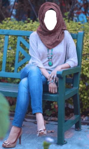 Hijab Jeans Style Photo Selfie