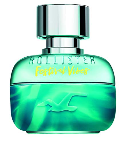 Hollister Festival Vibes 50ml eau de toilette Hombres - Eau de toilette (Hombres, 50 ml, Piña, Pineapple, Birch leaves, Jengibre, Madera, Ámbar gris, Musgo de roble)