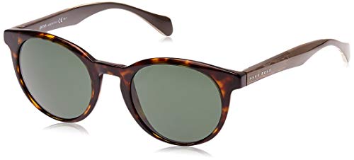 Hugo Boss 0912/S 85 Gafas de sol, Marrón (Hvn Crybrwn/Grey Green), 50 Unisex-Adulto