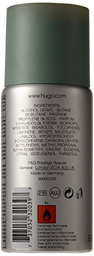 Hugo Boss Man Desodorante Spray, 1er Pack (1 x 150 ml)