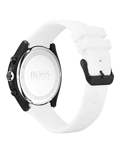 Hugo BOSS Reloj Analógico para Hombre de Cuarzo con Correa en Silicona 1513718