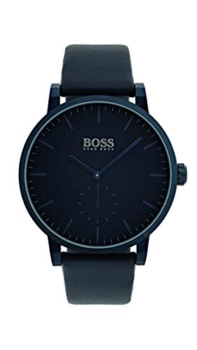 Hugo BOSS Reloj Análogo clásico para Hombre de Cuarzo con Correa en Cuero 1513502