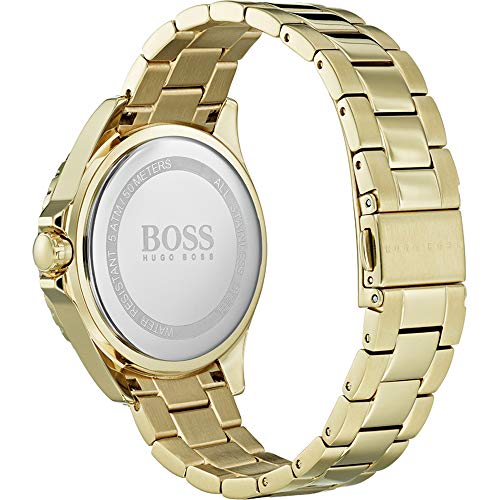 Hugo BOSS Reloj Multiesfera para Mujer de Cuarzo con Correa en Bañada en Oro 1502445