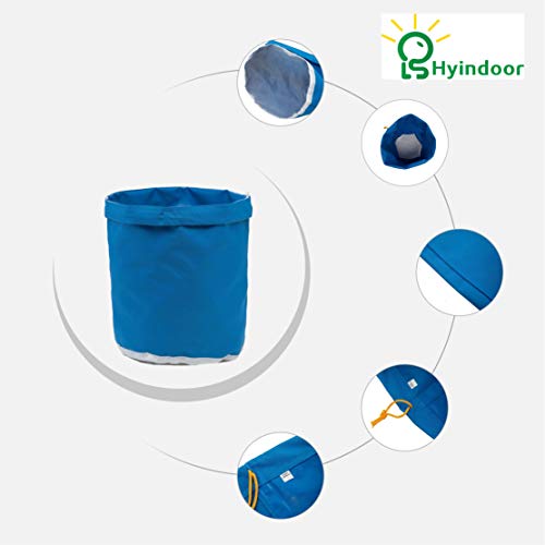 Hyindoor 4L 1 Gallon Bubble Hash Bag Bolsa de Extracción de Esencia de Hierbas Juego de 5 PCS