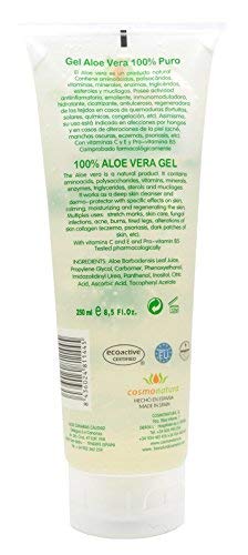 IB Cosmetics 40140 - Gel aloe vera 100%, 250 ml x 2 unidades