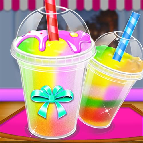 Icy Slushy Maker: DIY Rainbow Frozen Cone