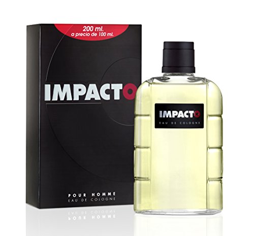 Impacto, agua de colonia para hombre, 200ml.