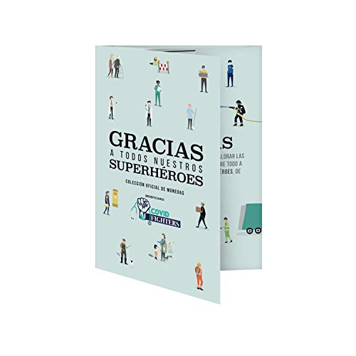 IMPACTO COLECCIONABLES Moneda Solidaria Covid - ¡Gracias! A Todos Nuestros Superhéroes - Colección Completa