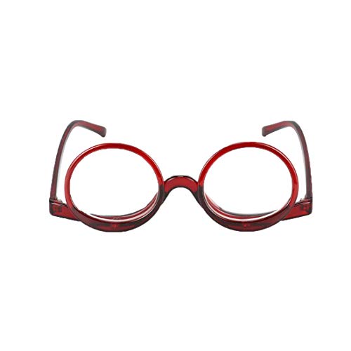 Inlefen Gafas de lectura Gafas de maquillaje Multipropósito Tapa del tirón De las mujeres Gafas de lectura +1.0 a +3.5