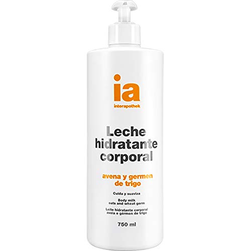 INTERAPOTHEK LECHE CORPORAL HIDRATANTE CON AVENA Y GERMEN DE TRIGO DE 750ML