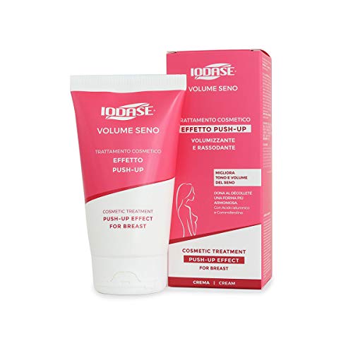 Iodase Volume Seno - Crema de efecto push up y voluminizador para el pecho, 150 g