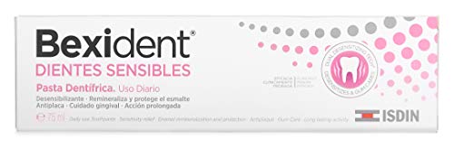 Isdin Bexident Dientes Sensibles Pasta Dentrífica, Uso diario, Combate la hipersensibilidad dental 1 x 75 ml