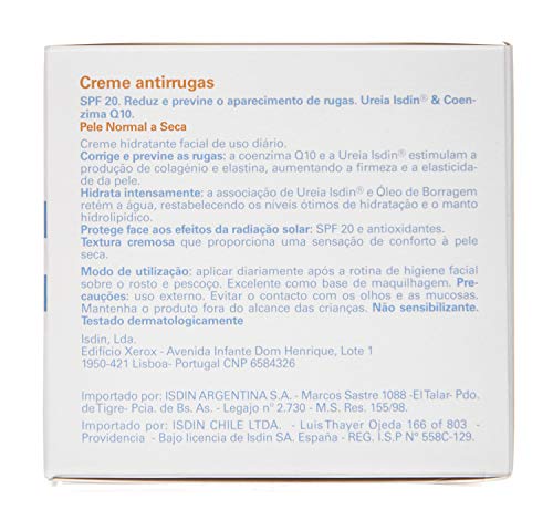 ISDIN Ureadin Crema Facial Antiarrugas SPF 20 - 50 ml