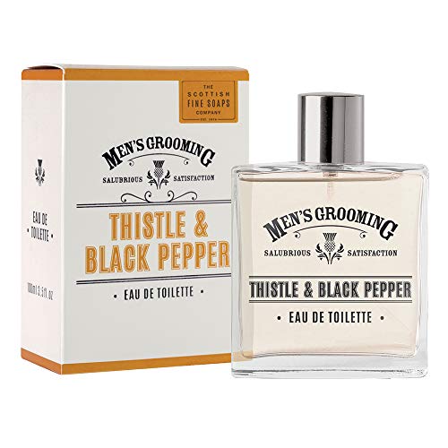 Jabones finos escoceses Thistle & Black Pepper Eau de Toilette 100 ml