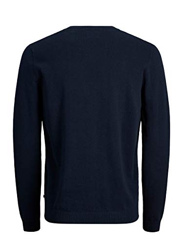 Jack & Jones Jjebasic Knit V-Neck Noos suéter, Azul (Navy Blazer Navy Blazer), Medium para Hombre