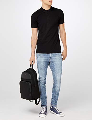 Jack & Jones  Jjebasic Polo SS Noos - Camiseta para Hombre, Negro , Talla M