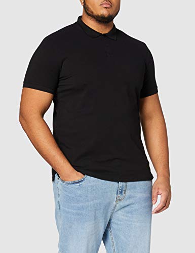 Jack & Jones  Jjebasic Polo SS Noos - Camiseta para Hombre, Negro , Talla M