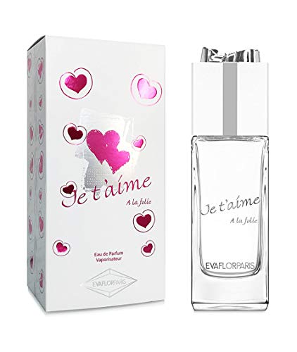 JE T'AIME A LA FOLIE • Eau de Parfum 100 ml • Vaporizador • Perfume para mujer • EVAFLORPARIS