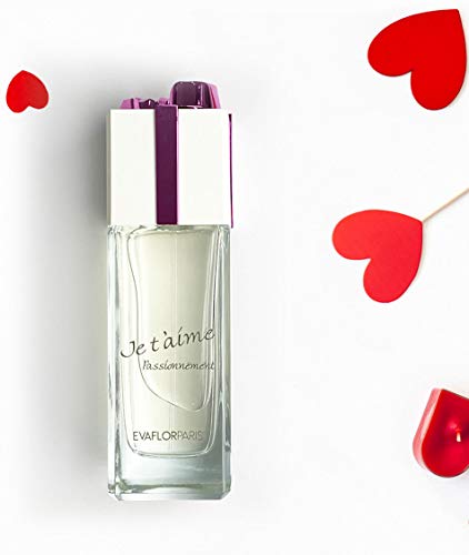 JE T'AIME PASSIONNEMENT • Eau de Parfum 100 ml • Vaporizador • Perfume para mujer • EVAFLORPARIS