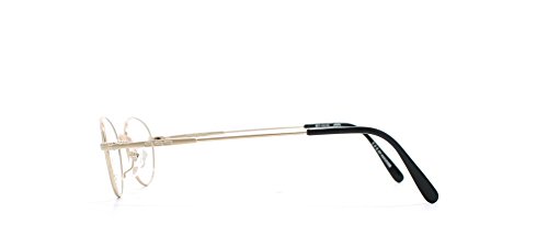 Jean Paul Gaultier 57 0016 1 Oro Cuadrado Certificado Vintage Gafas Marco para Hombre y Mujer