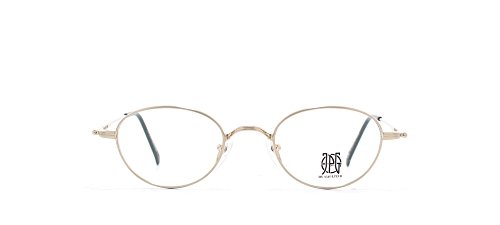 Jean Paul Gaultier 57 0016 1 Oro Cuadrado Certificado Vintage Gafas Marco para Hombre y Mujer