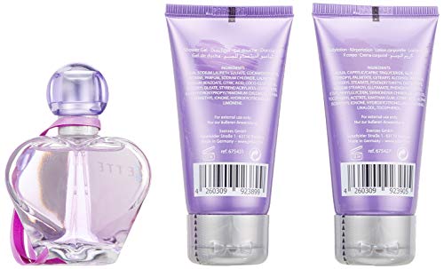 JETTE Love Juego Eau de Parfum 30 ml + Loción Corporal 50 ml + Show ergel 50 ml