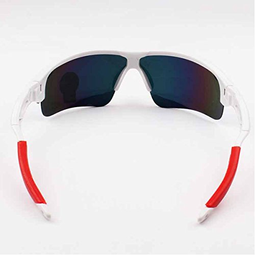 jiele Gafas de Sol Deportivas,Gafas De Sol Polarizadas para Ciclismo, para esquí de conducción Golf Running Ciclismo Bicicleta Conducir, Hombres Mujeres polarizado Gafas