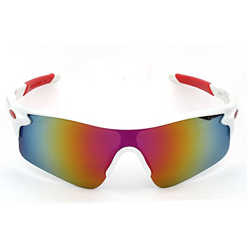 jiele Gafas de Sol Deportivas,Gafas De Sol Polarizadas para Ciclismo, para esquí de conducción Golf Running Ciclismo Bicicleta Conducir, Hombres Mujeres polarizado Gafas