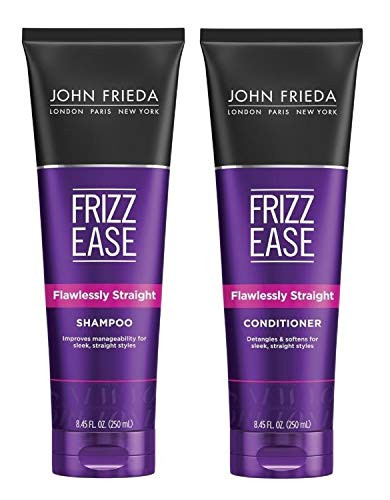 John Frieda Acondicionador Liso Perfecto 250ml | Pelo Liso | Antiencrespamiento | Pelo Encrespado | Solido