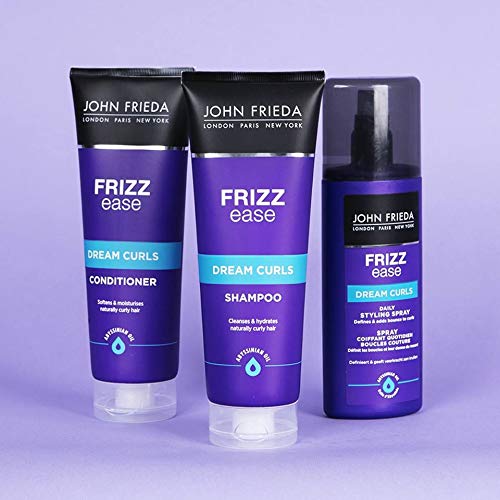 John Frieda Spray Dream Curls 200ml | Rizos Perfectos | Rizos Definidos | Pelo Rizado | Antiencrespamiento