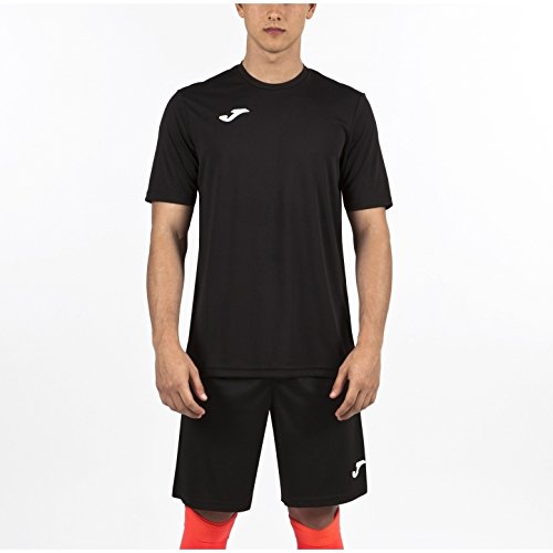 Joma Combi Camiseta Manga Corta, Hombre, Negro, XS