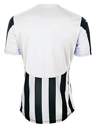 Joma Copa Camiseta de Equipación de Manga Corta, Hombre, Negro/Blanco, XS