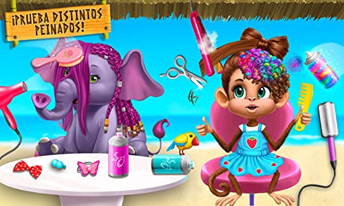 Jungle Animal Hair Salon 2 - Salón de belleza tropical para animales