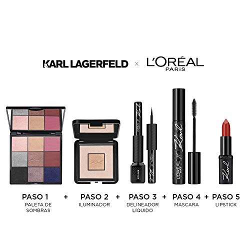 Karl Lagerfeld x L'Oréal Paris Barra de Labios Color Riche ProvoKative, Tono Rojo