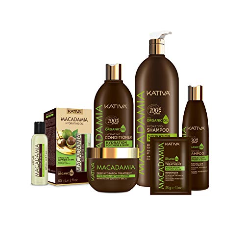 KATIVA MACADAMIA HYDRATING SHAMPOO 1000 ML.