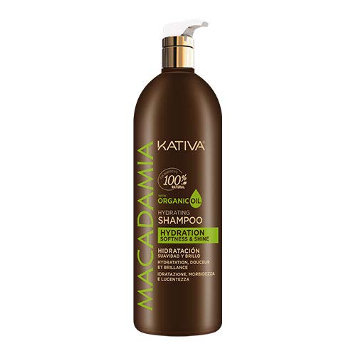 KATIVA MACADAMIA HYDRATING SHAMPOO 1000 ML.