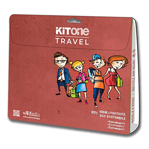 KITONE 2 Picnic Mantel Desechable Fibra Suave Y Resistente 100% Ecológico Plástico Libre Práctica E Higiene Cm.140x200