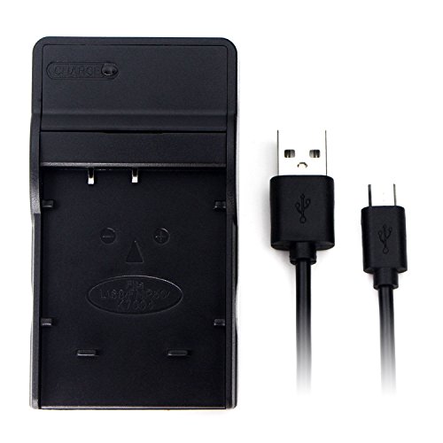 KLIC-7004 USB Cargador para Kodak EasyShare M1033, EasyShare M1093 IS, EasyShare V1073, EasyShare V1233, EasyShare V1253, EasyShare V1273, PlayFull Dual Zi12, PLAYSPORT, PLAYTOUCH, Zi8, Zx3 Batería