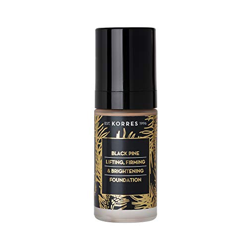 Korres Black Pine Foundation BPF3 - Base de maquillaje (30 ml)