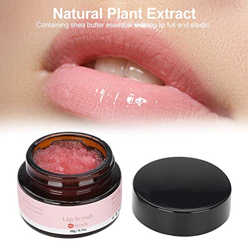 koulate Exfoliante de Labios, Exfoliante de Labios Exfoliante de Labios Lápiz Labial Nutritivo Eliminar Cutículas Crema de Película Labial 20g/Botella